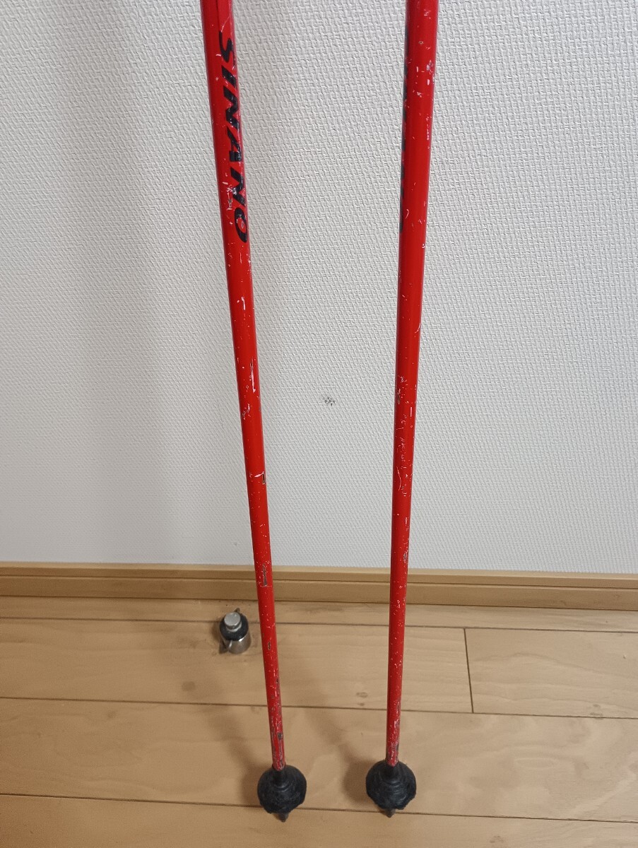 SINANOシナノ SLパンチガード付ポール/ストック 120cm スキーポール_画像4