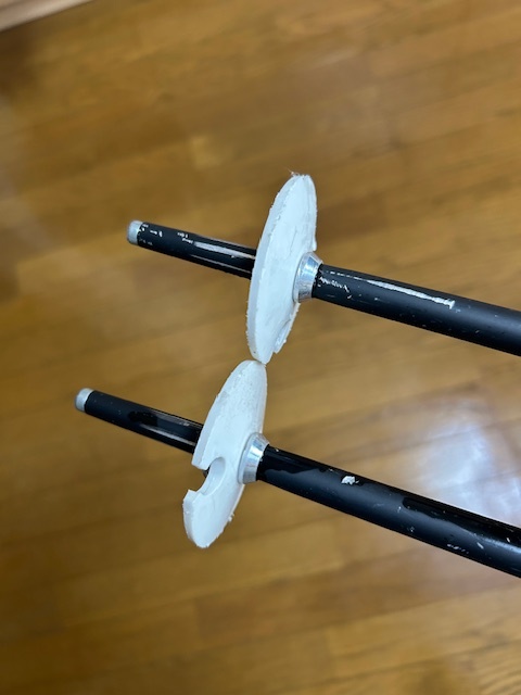 KIZAKI PROCEED ストック スキーポール 100~125㎝調整可 _画像4