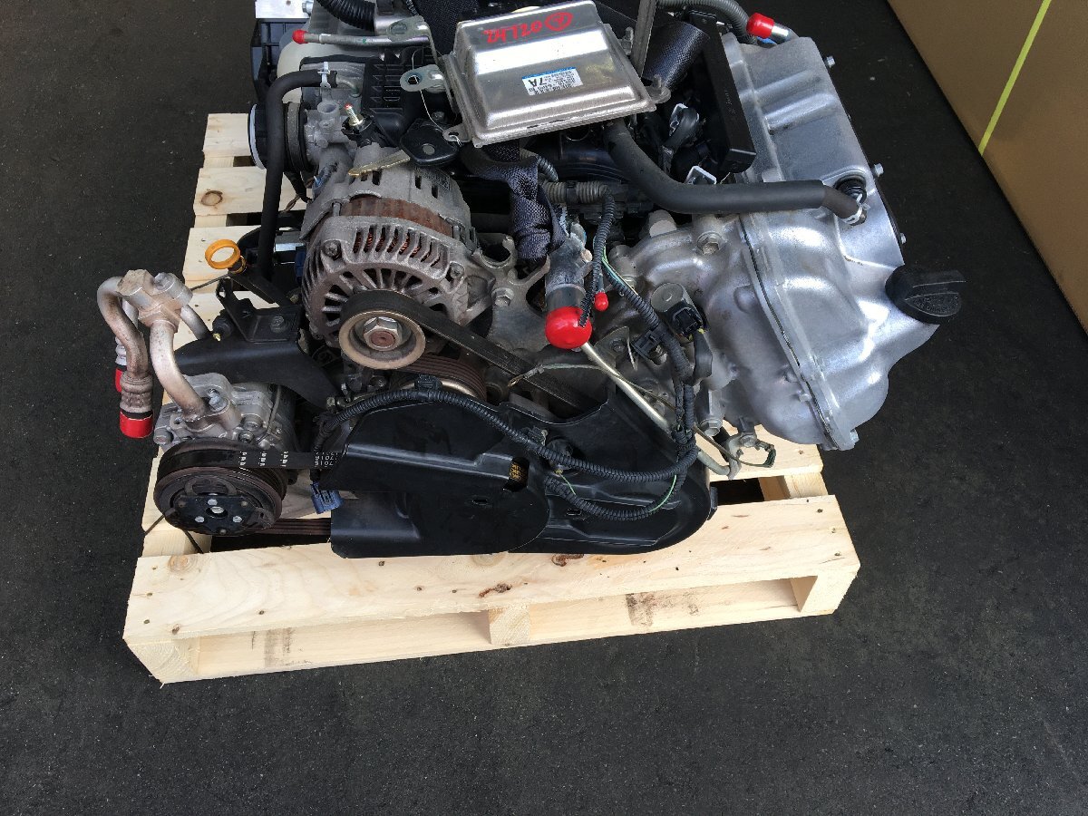 エブリィ　HBD-DA17V　R06A　エンジン　ミッション　ECU付　ジャンク品24720.2-12-1_画像6