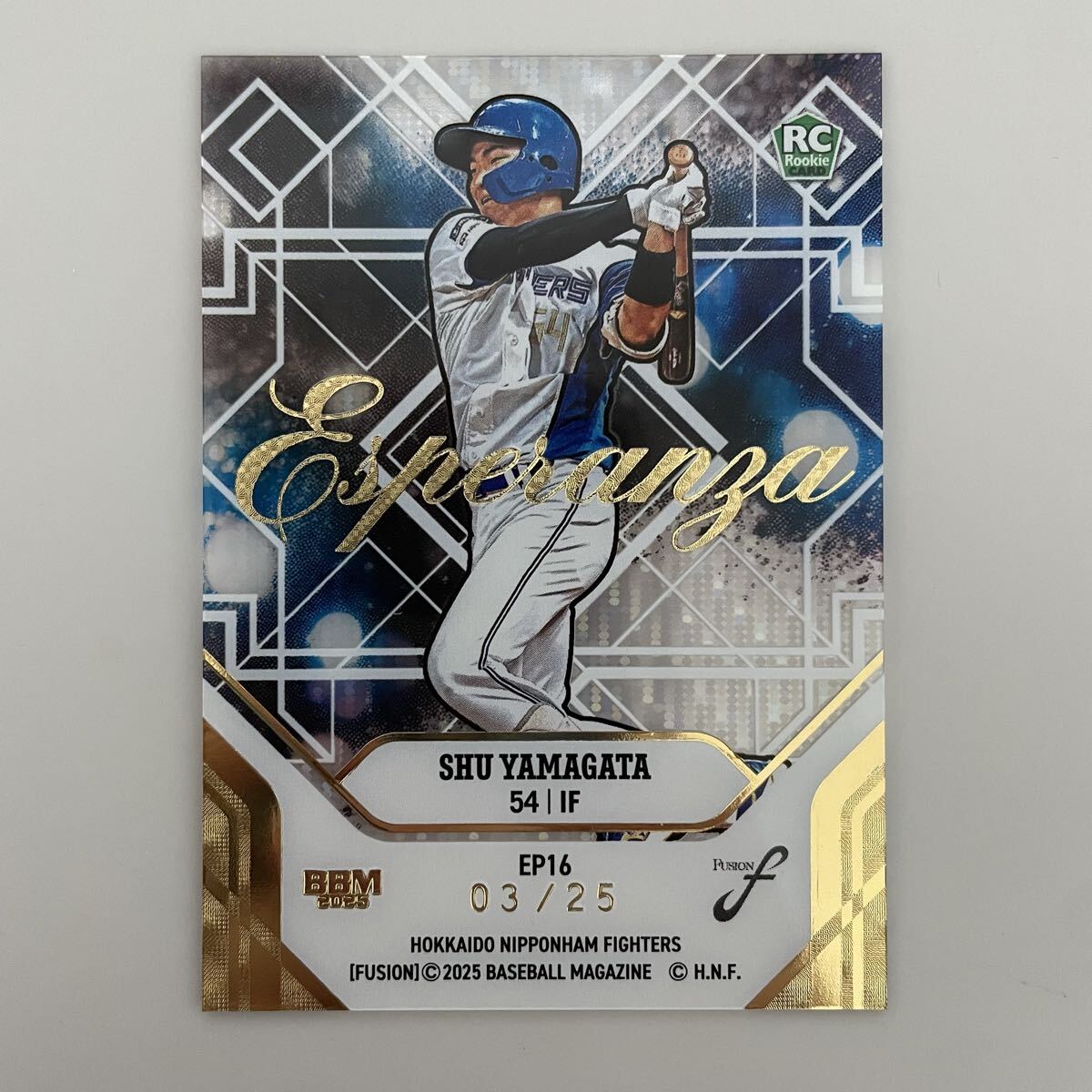 BBM FUSION 2025 гора . превосходящий 25 листов ограничение esperanza Esperanza золотой parallel версия Япония ветчина Fighter z