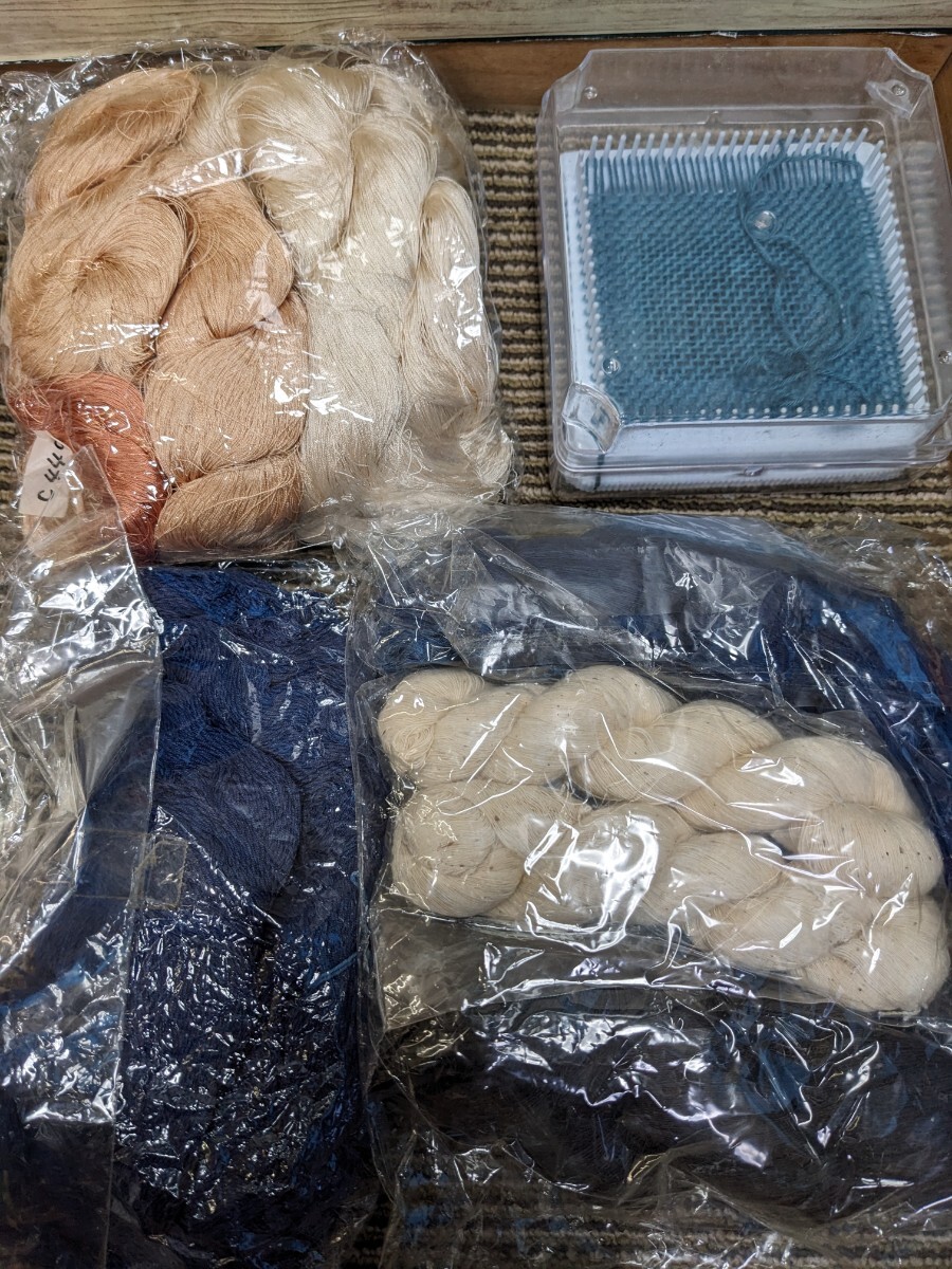 さしこ　組ひも　絹糸　絹手ぬい糸　都羽根　 手芸用品　 手芸材料　 手芸　 編物　 ハンドクラフト　 ハンドメイド　 糸　 編み物　_画像4