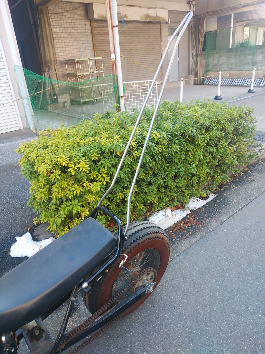 YAMAHA・TW200・シーシーバー(無塗装品) 当時物・新品・KIJIMA・光輪・ハリケーン・キタコ・デイトナ・リード工業_画像3