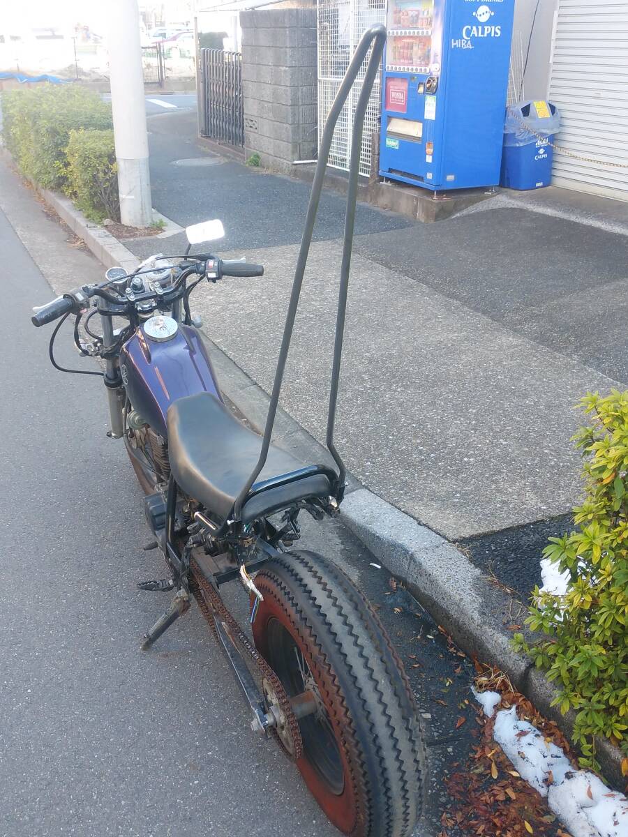 YAMAHA・TW200・シーシーバー(無塗装品) 当時物・新品・KIJIMA・光輪・ハリケーン・キタコ・デイトナ・リード工業_画像6