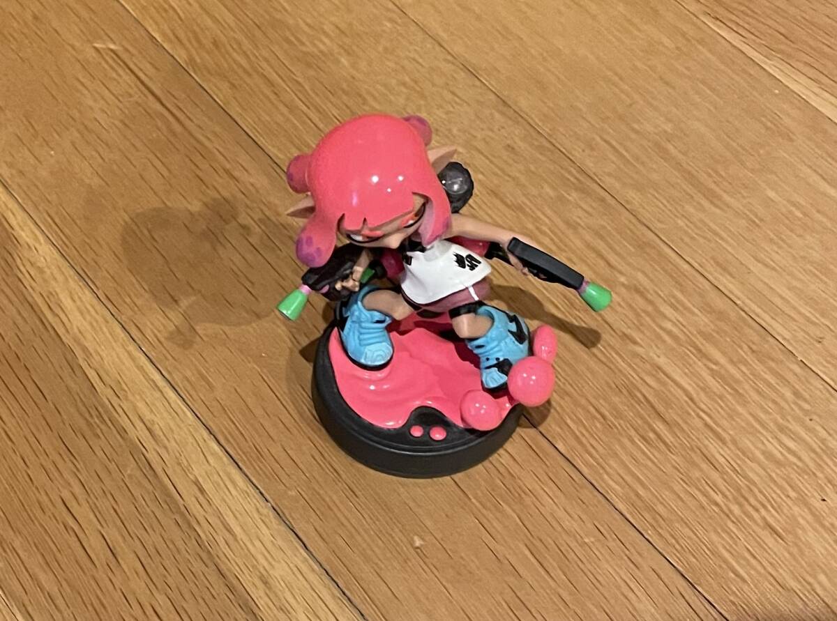 Nintendo Switch アミーボ ガール ネオンピンク スプラトゥーン amiibo _画像6