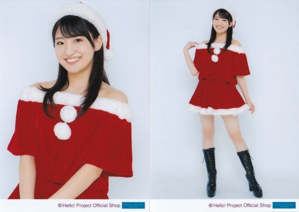 中山夏月姫 生写真“Shopオリジナル 2021 クリスマス”パート2 2枚_画像1