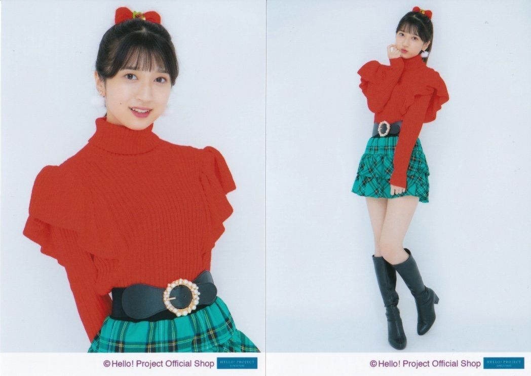 田代すみれ 生写真“Shopオリジナル 2022 クリスマス”パート2 2枚_画像1