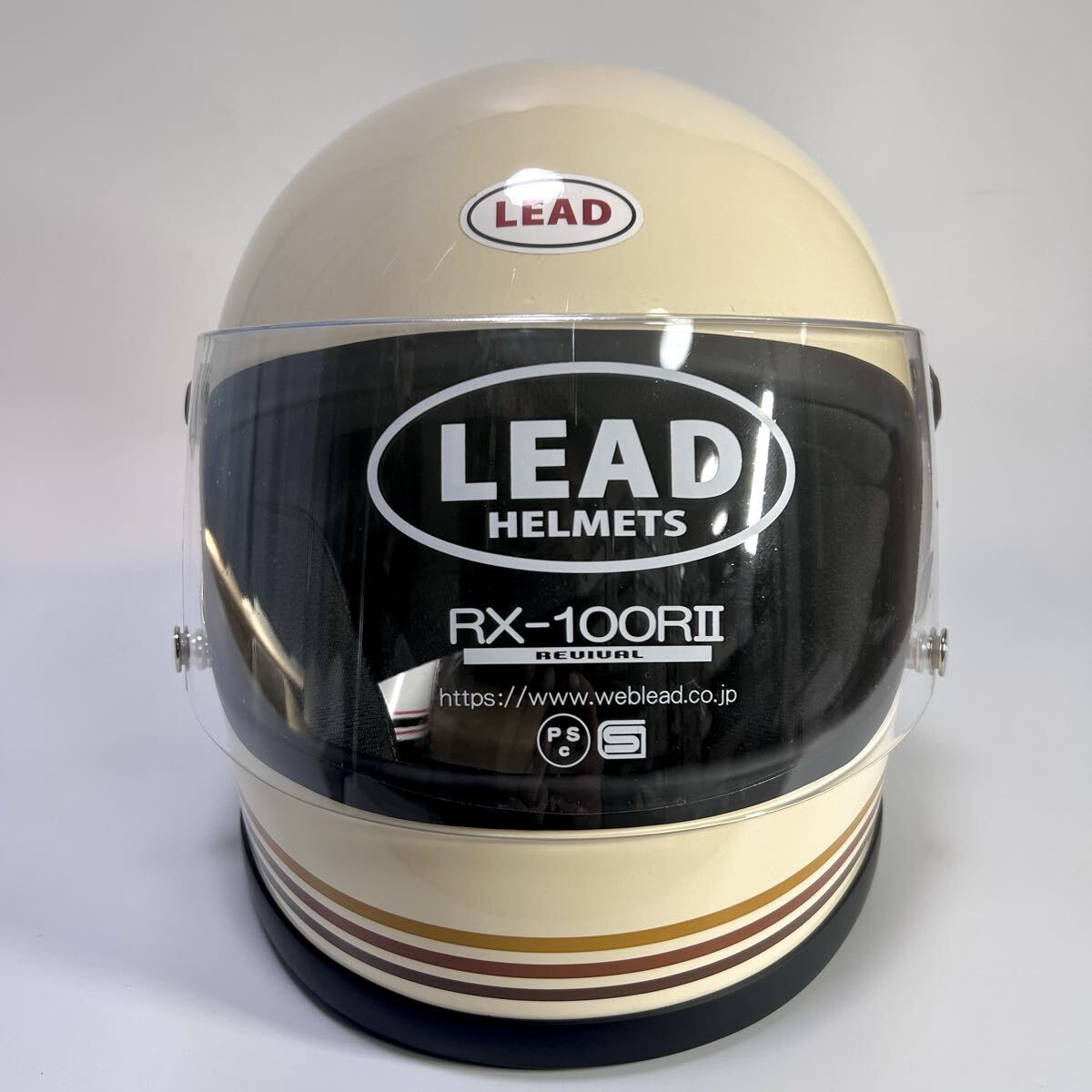 * защита дополнение LEAD RX-100R Ⅱ IVORY Lead промышленность RX100R2 full-face шлем группа ад Vintage старый машина новый товар A71103-8