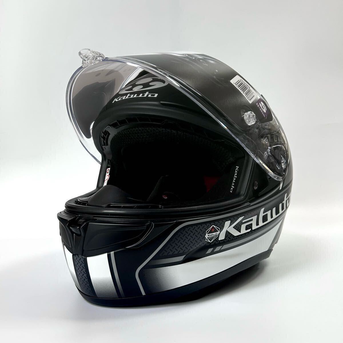 ★23年製 OGK KABUTO F-17 FORTE Sサイズ 55-56cm オージーケー カブト フルフェイス ヘルメット SG規格 新品 A71111-1_画像4