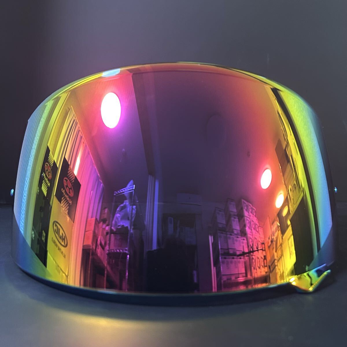 [ снят с производства ] SHOEI оригинальный titanium UV ракушка ta- Shoei CW-1 зеркало защита X-TWELVE XR-1100 Z-6 шлем все размер вместе для нового товара A71119-2