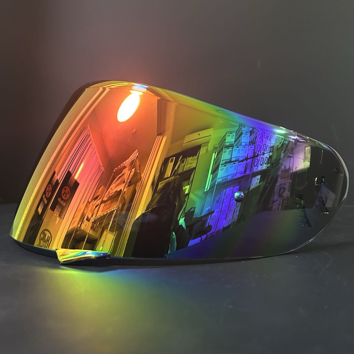 [ снят с производства ] SHOEI оригинальный titanium UV ракушка ta- Shoei CW-1 зеркало защита X-TWELVE XR-1100 Z-6 шлем все размер вместе для нового товара A71119-2
