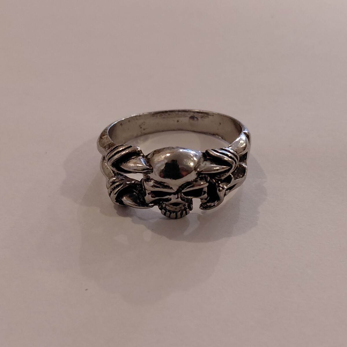スカル リング　 指輪 シルバー アクセサリー　/Y4273_画像1