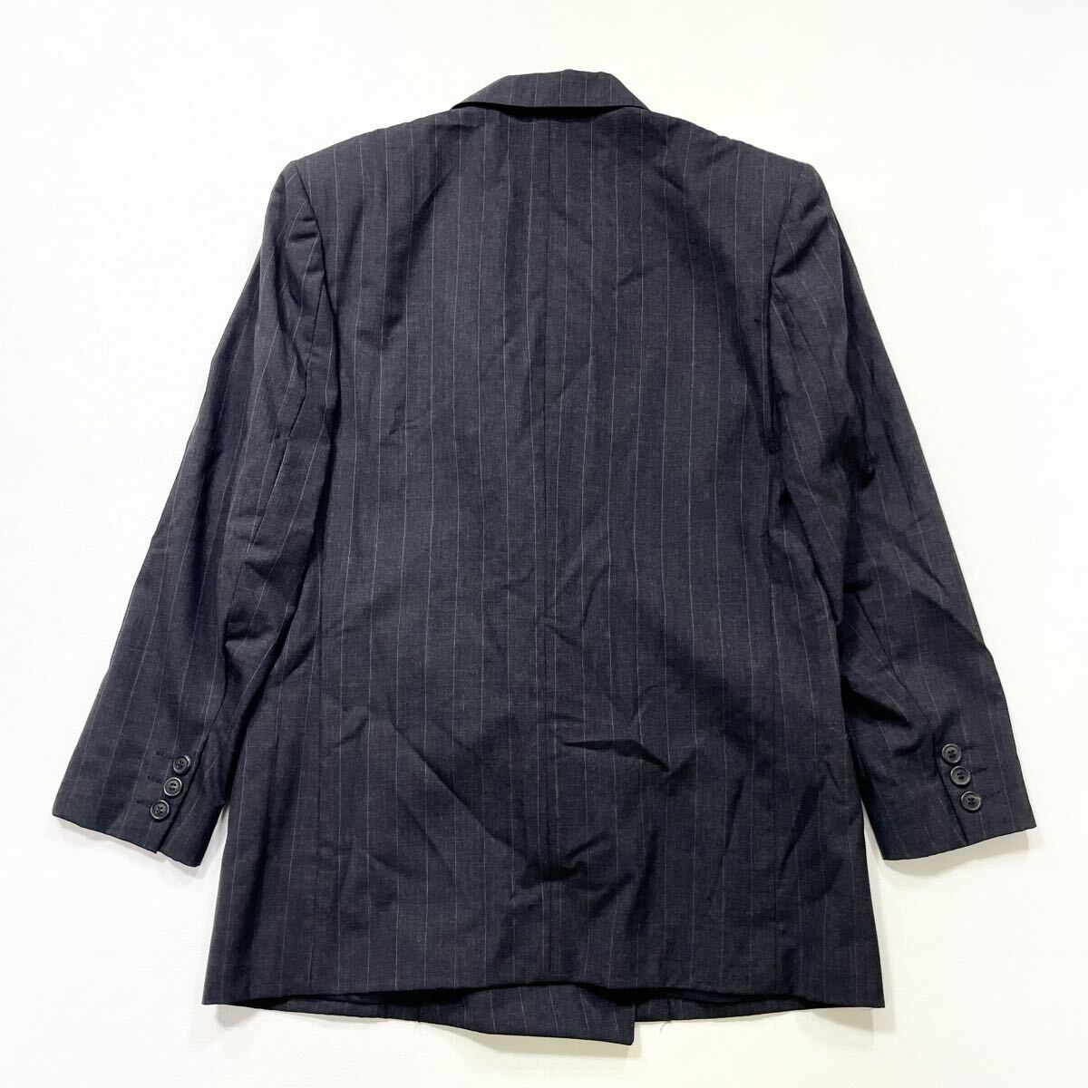 288 49AV JUNKO SHIMADA ストライプ ダブルジャケット サイズ9 テーラード フォーマル レディース フォーティーナイン アベニュー 51103Q_画像2