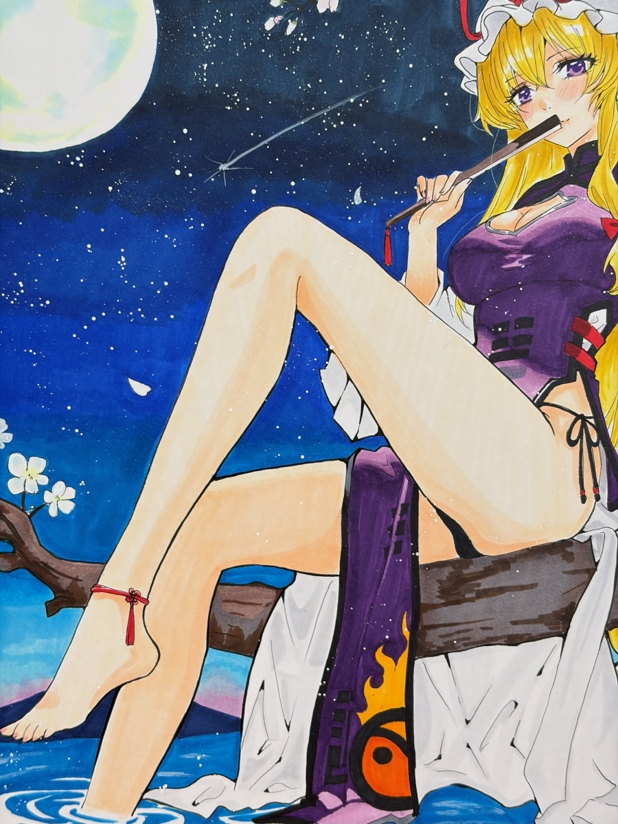  большой карточка для автографов, стихов, пожеланий такой же человек ручные иллюстрации / восток person Project.. фиолетовый / большой карточка для автографов, стихов, пожеланий размер исходная картина самый ..A008