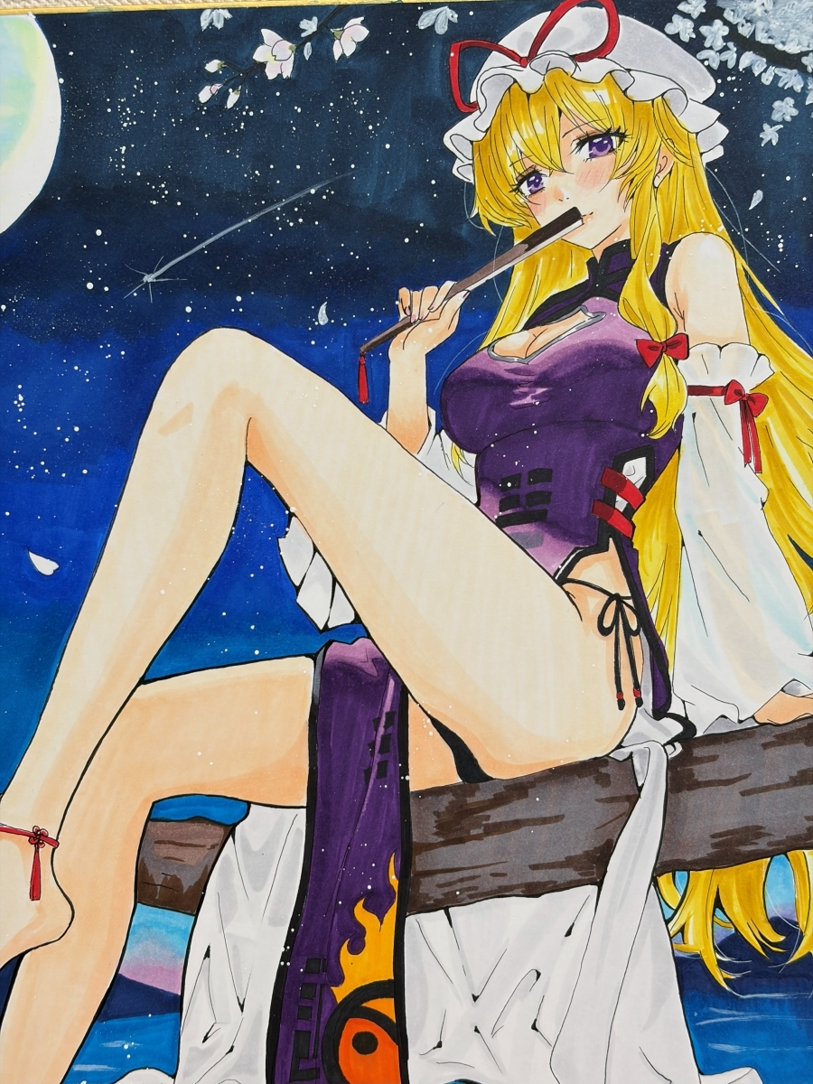  большой карточка для автографов, стихов, пожеланий такой же человек ручные иллюстрации / восток person Project.. фиолетовый / большой карточка для автографов, стихов, пожеланий размер исходная картина самый ..A008