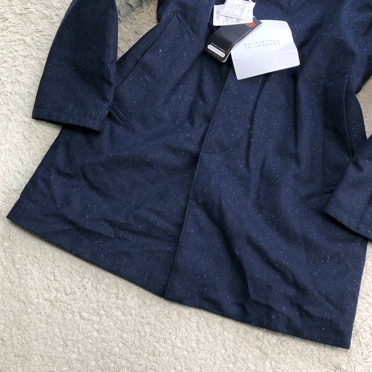 未使用/タグ付●マッキントッシュ リバーシブル フーデッドコート Thermore キルティング ジャケット 38サイズ/M位 メンズ MACKINTOSH_画像6