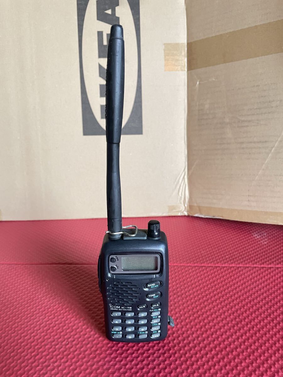 アイコム トランシーバー IC-T8 動作未確認 ジャンク品_画像1