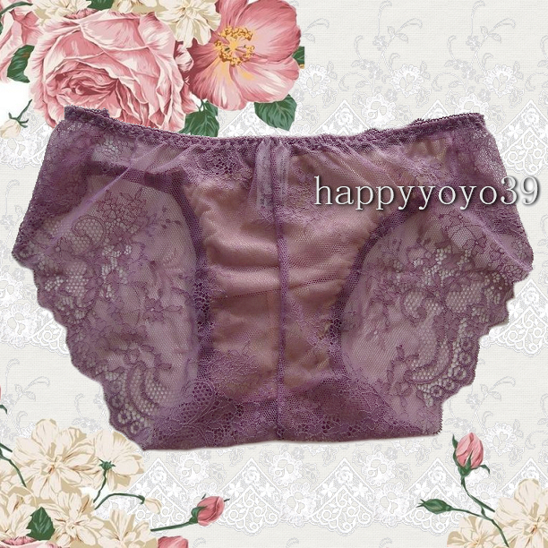 新品L(LL)アンティックローズ花柄レース片脇ゴム 男性体型 ジェンダーMTFショーツ LGBT トランスジェンダー 女性 男性パンティ匿名配送_画像8