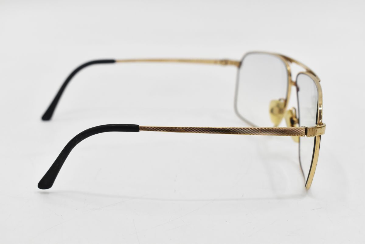 (1S 1112T5)1 иен ~ dunhill Dunhill ALFRED DUNHILL Alfred * Dunhill очки очки раз есть Gold 