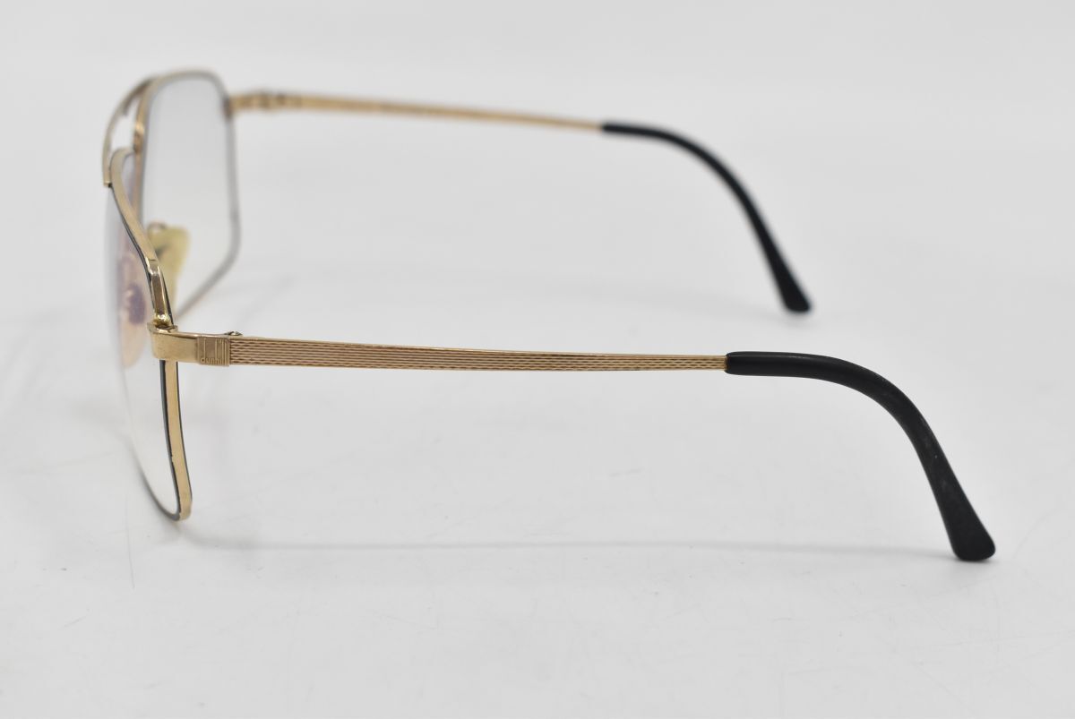 (1S 1112T5)1 иен ~ dunhill Dunhill ALFRED DUNHILL Alfred * Dunhill очки очки раз есть Gold 