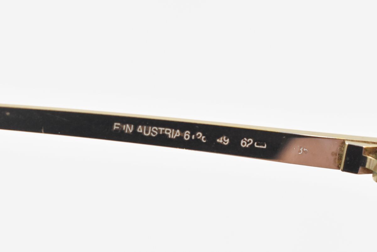 (1S 1112T5)1 иен ~ dunhill Dunhill ALFRED DUNHILL Alfred * Dunhill очки очки раз есть Gold 