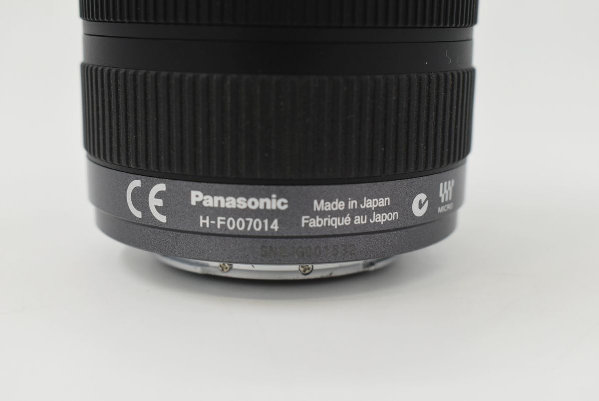 (1301S 1126H9) 1 иен ~ Panasonic Panasonic объектив H-F007014 1:4/7-14 0.25m LUMIX рыба глаз линзы широкий цветок форма линзы капот текущее состояние товар 