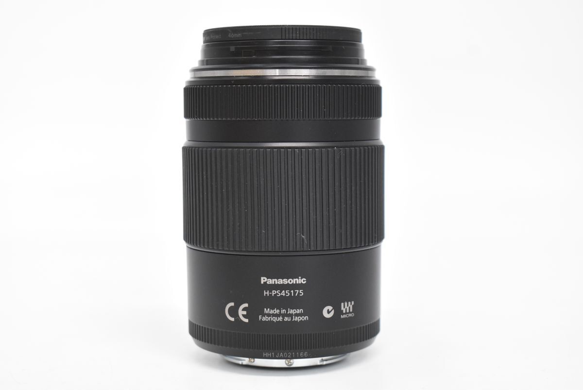 (1301S 1127M4) 1 иен ~ Panasonic Panasonic H-PS45175 LUMIX G X VARIO 45-175mm F4.0-5.6 телеобъектив линзы капот текущее состояние товар 