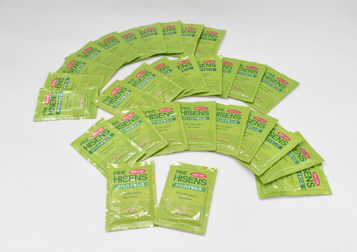(1308S 1127H3) 1 иен ~ нераспечатанный высота . фирма лекарство для средство для ванн сосна * тонкий вкус 50g×29 пакет комплект сосна. аромат . лист .. соль для ванны охлаждение предотвращение красота здоровье 