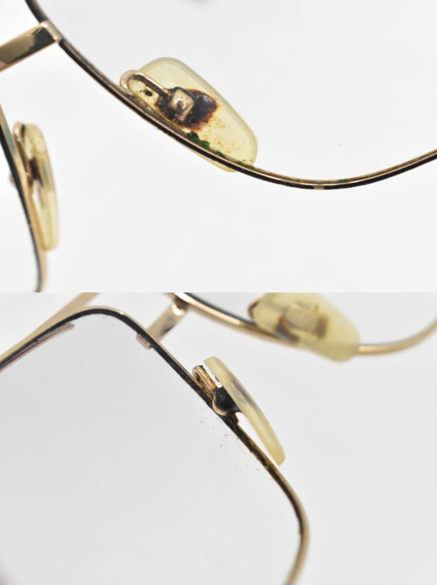 (1S 1112T5)1 иен ~ dunhill Dunhill ALFRED DUNHILL Alfred * Dunhill очки очки раз есть Gold 