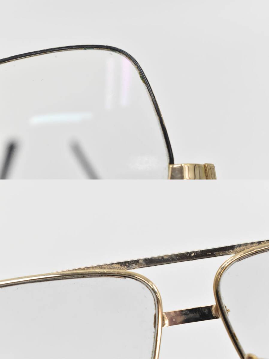 (1S 1112T5)1 иен ~ dunhill Dunhill ALFRED DUNHILL Alfred * Dunhill очки очки раз есть Gold 