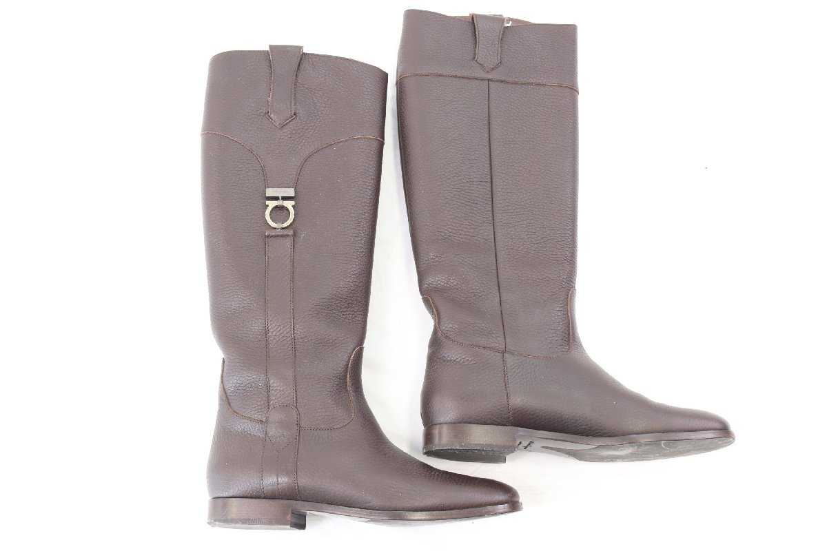 [14 пункт ]Salvatore Ferragamo Ferragamo туфли-лодочки / каблук / ботинки и т.п. обувь обувь размер 5 6 6 1/2 7 и т.п. женский продажа комплектом 4448-MM