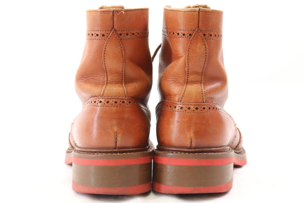 Tricker’s トリッカーズ カントリーブーツ ウイングチップ サイズ 5 1/2 レザー 靴 シューズ レディース ファッション ブラウン系 4348-MM_画像8