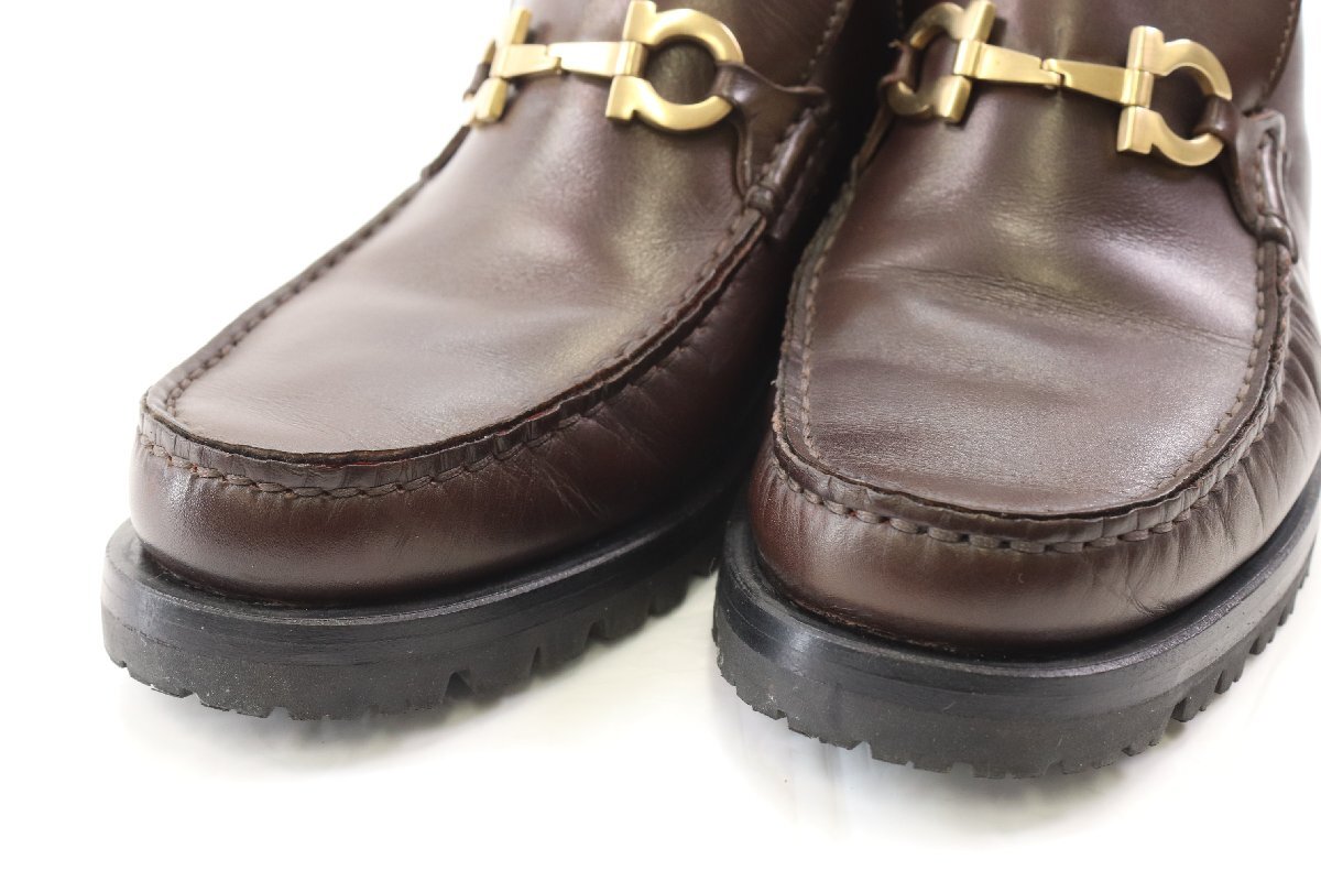 Salvatore Ferragamo Ferragamo размер 6 кожа кожа обувь короткие сапоги обувь женский модные аксессуары оттенок коричневого 4355-MM