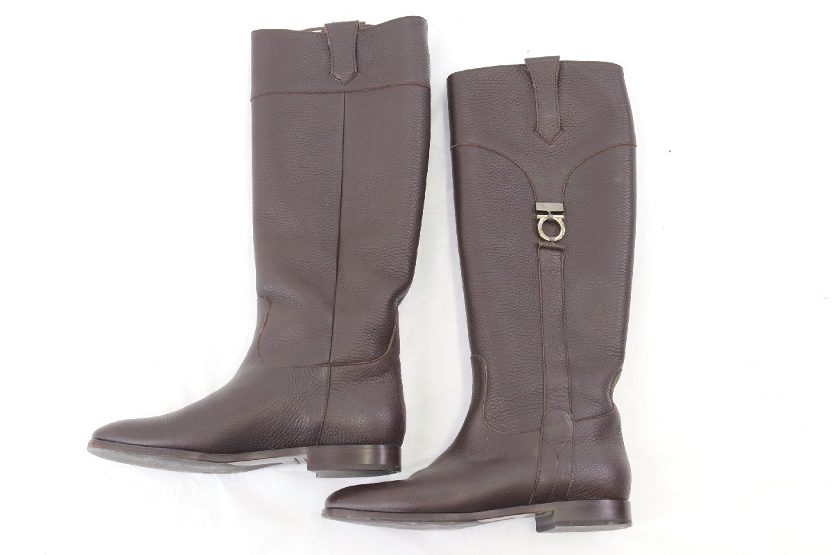 [14 пункт ]Salvatore Ferragamo Ferragamo туфли-лодочки / каблук / ботинки и т.п. обувь обувь размер 5 6 6 1/2 7 и т.п. женский продажа комплектом 4448-MM