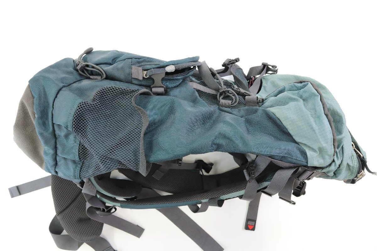 mont-bell ZEROPOINT ゼロポイント CHA CHA PACK 30 チャチャパック リュック バックパック 登山 アウトドア 鞄 グリーン系 3685-NY②_画像3