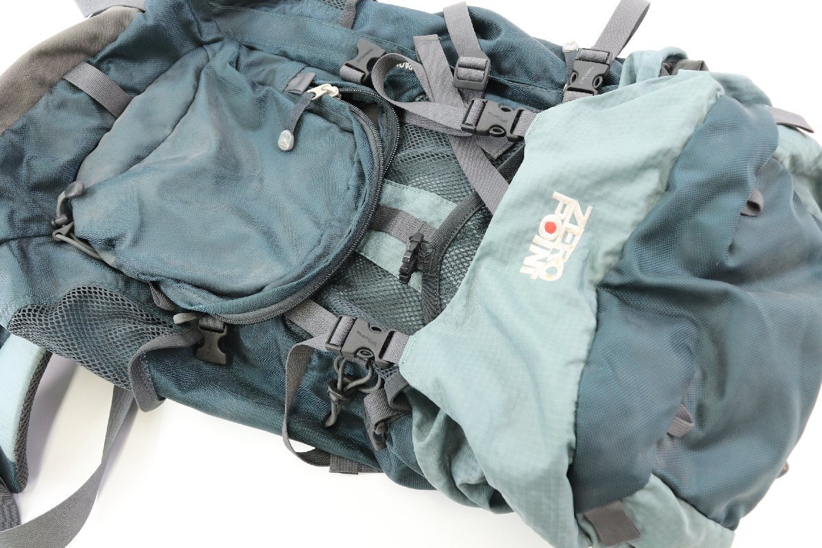 mont-bell ZEROPOINT ゼロポイント CHA CHA PACK 30 チャチャパック リュック バックパック 登山 アウトドア 鞄 グリーン系 3685-NY②_画像10
