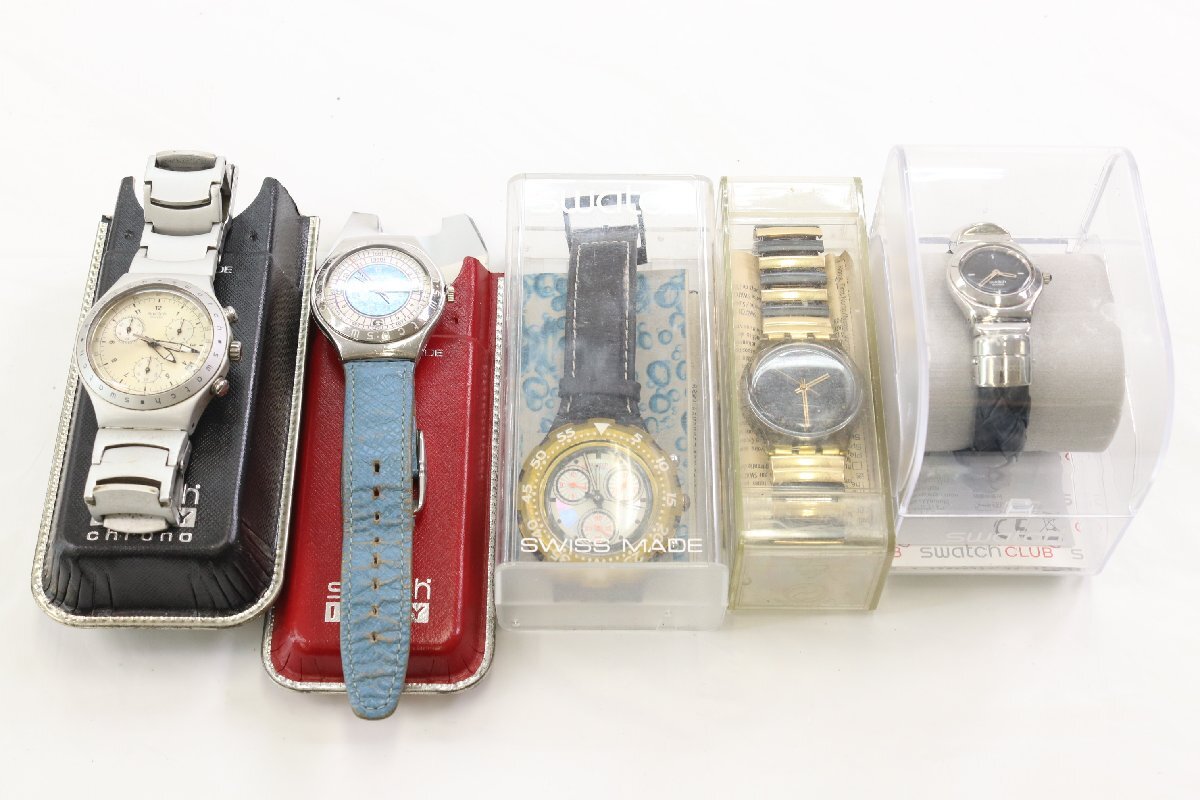 【99点】Swatch スウォッチのみ IRONY POP scuba アイロニー ポップ 等 クォーツ 自動巻き メンズ レディース 腕時計 まとめ売り 4467-HA_画像3