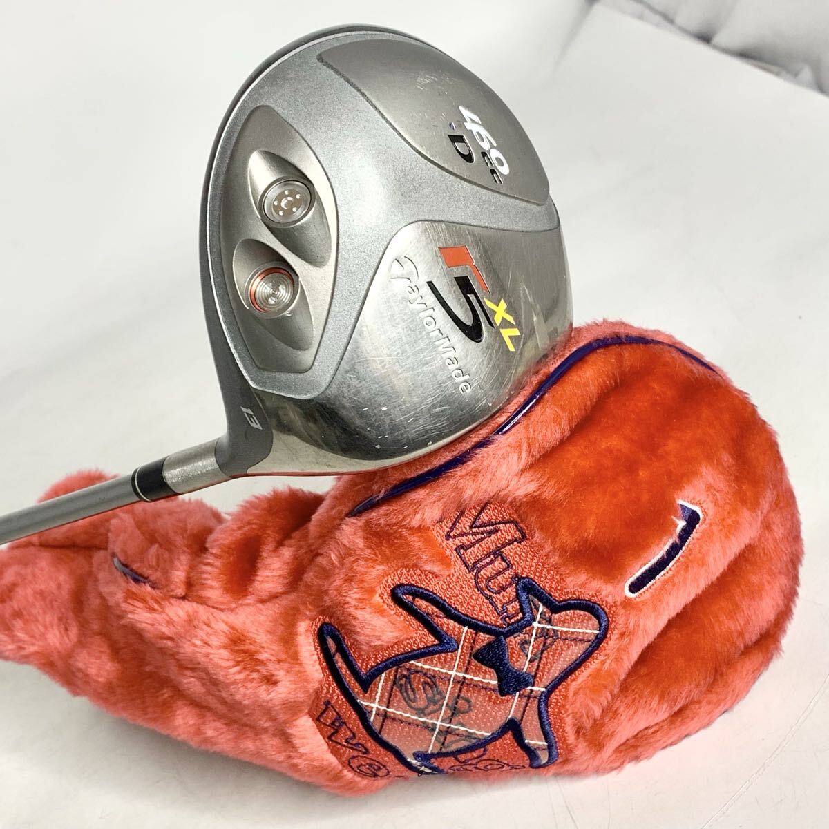 ゴルフクラブ ドライバー レディース テーラーメイド r5 XL 460cc タイプD 13度 ウッド TaylorMade フレックスL_画像1