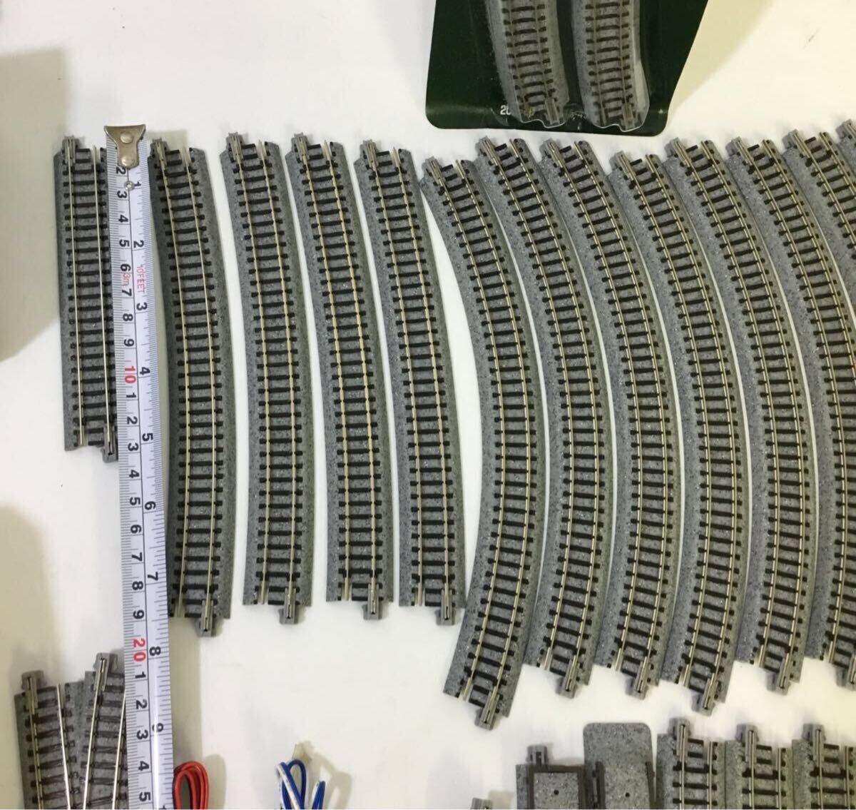 KATO 鉄道模型 パーツ パワーパック スタンダード no.22-011 電動ポイントスイッチ フィーダー線路 直線線路 曲線線路 /学研 パワーパック_画像10