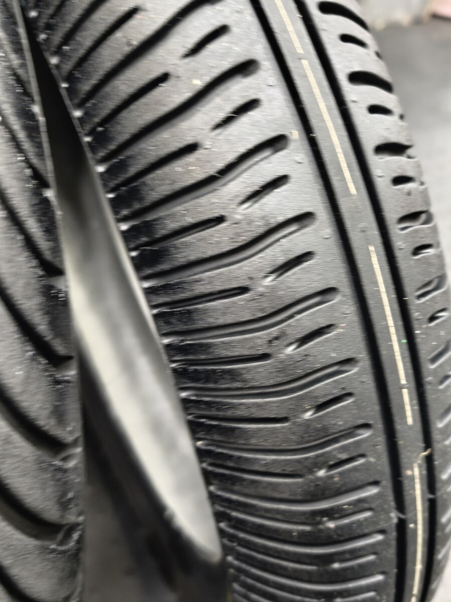 25年製造 1レースのみ使用 ブリヂストン BRIDGESTONE BATTLAX W01 レインタイヤ 120 180 前後 ST600 ST1000 JSB1000_画像3