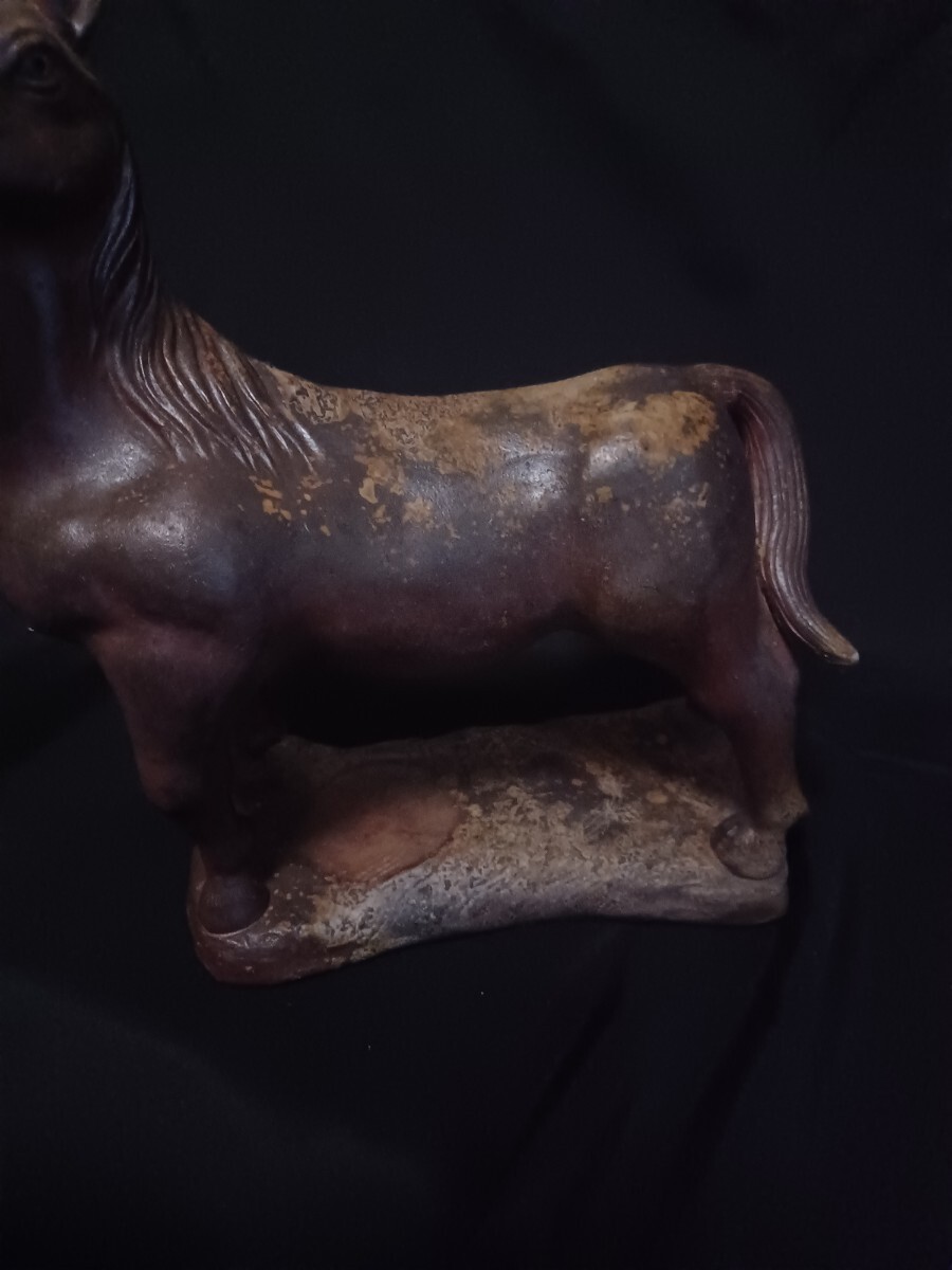 No.5　【馬】二代小山一草　備前焼　置物　　　干支　　一草コレクション_画像3