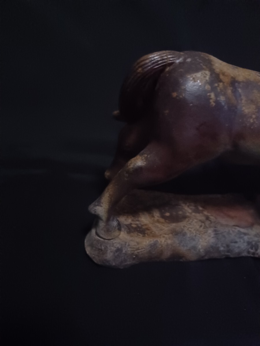 No.5　【馬】二代小山一草　備前焼　置物　　　干支　　一草コレクション_画像5