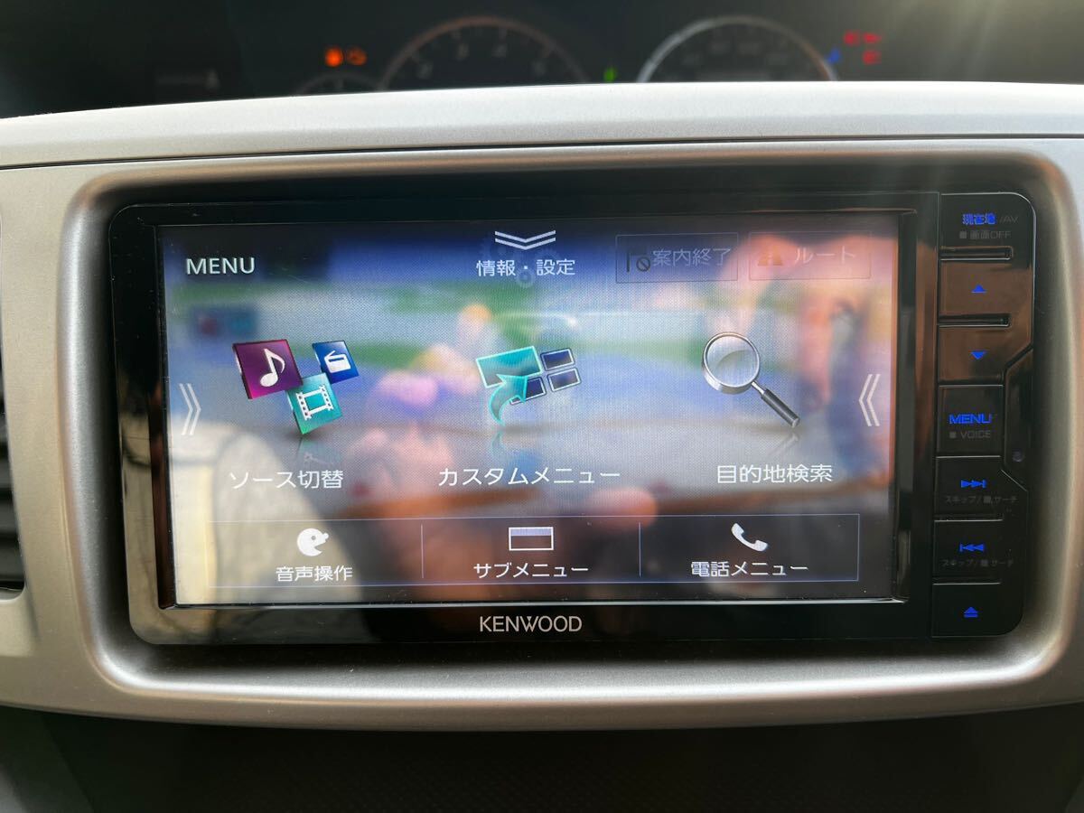 KENWOOD カーナビ 2023年　MDV-S710W 動作確認済み　　 Bluetooth ケンウッド_画像1