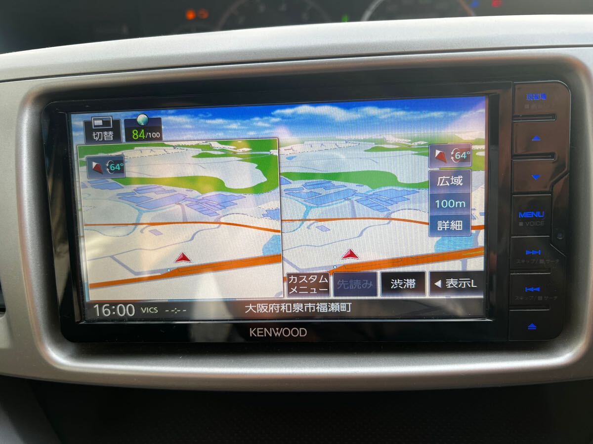 KENWOOD カーナビ 2023年　MDV-S710W 動作確認済み　　 Bluetooth ケンウッド_画像4