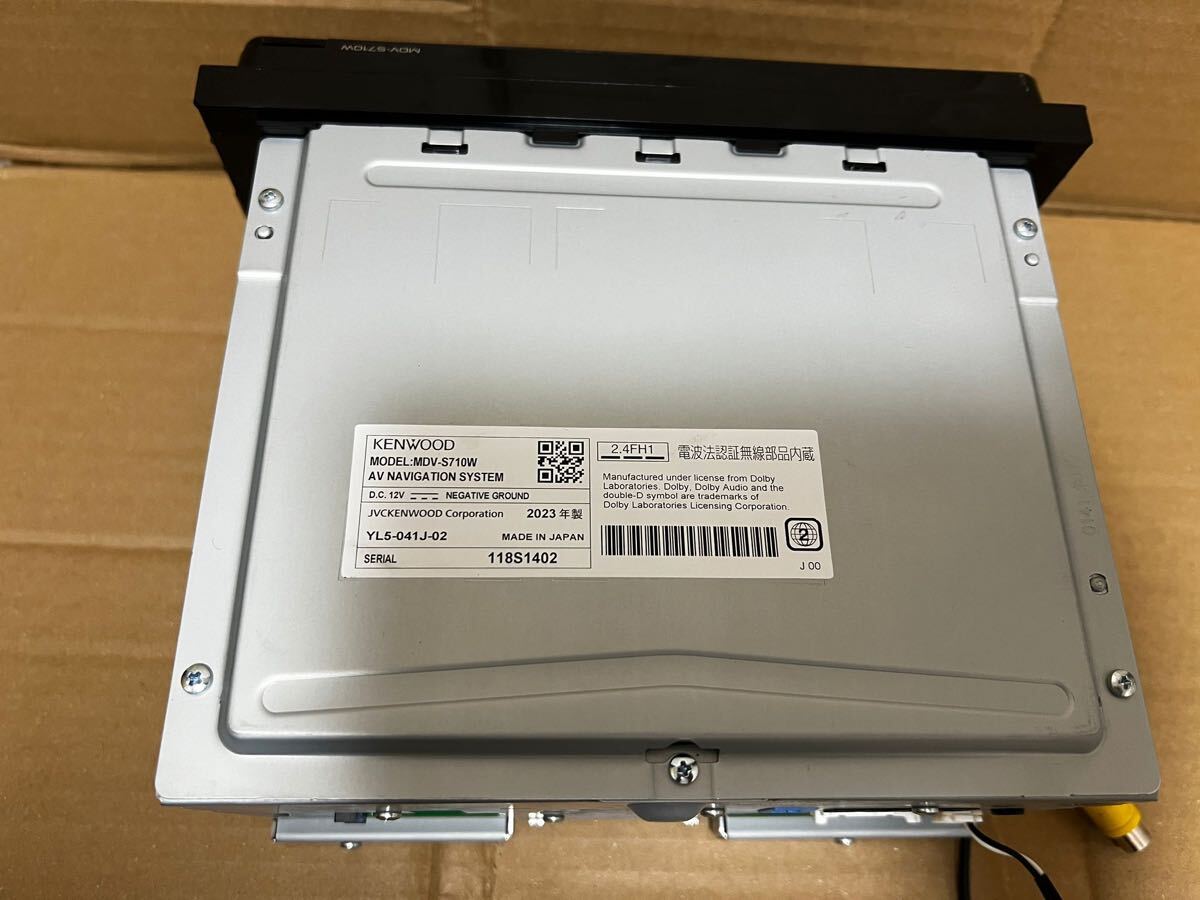 KENWOOD カーナビ 2023年　MDV-S710W 動作確認済み　　 Bluetooth ケンウッド_画像9