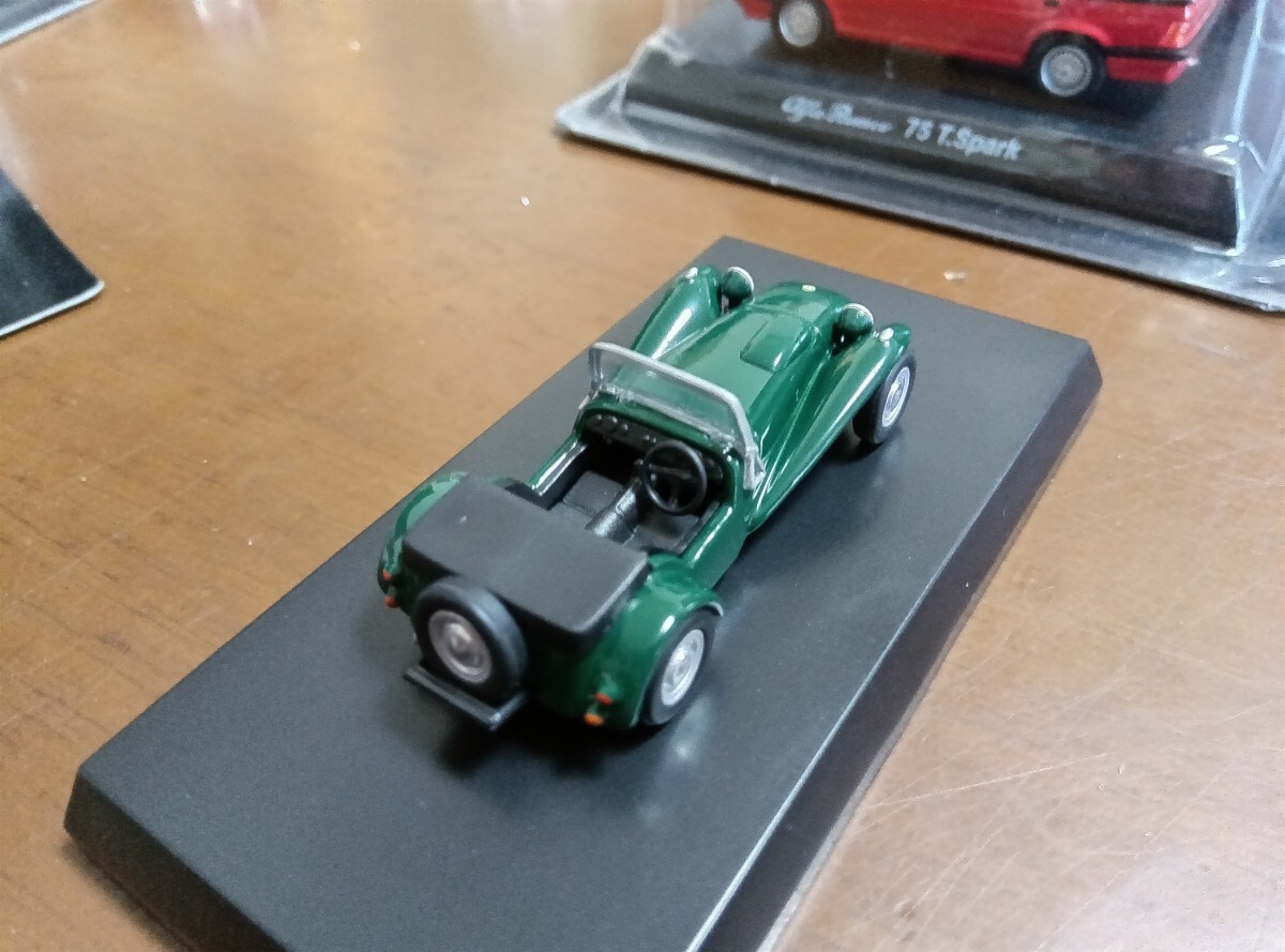 ★★1/64 京商 ロータス セブン グリーン サークルKサンクス KYOSHO LOTUS SEVEN GREEN ファミリーマート★★_画像2