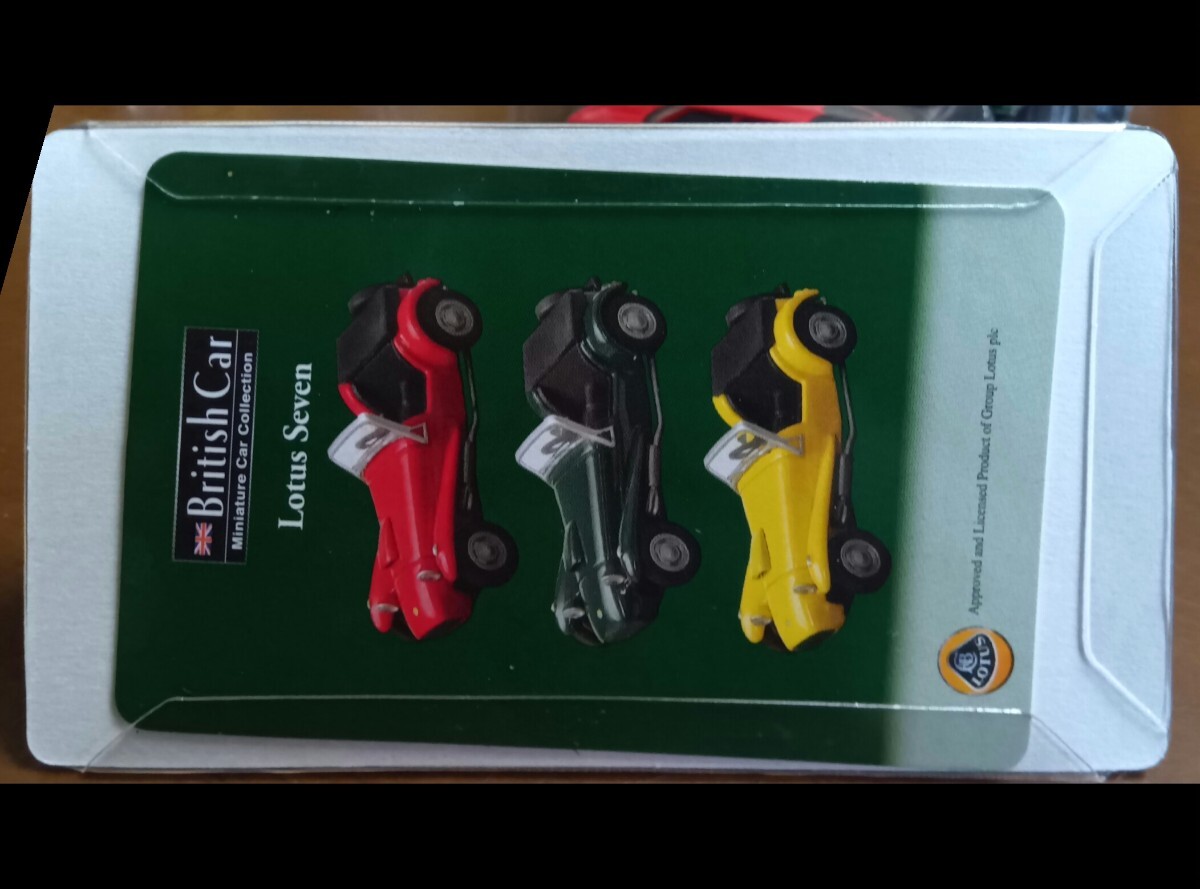 ★★1/64 京商 ロータス セブン グリーン サークルKサンクス KYOSHO LOTUS SEVEN GREEN ファミリーマート★★_画像4