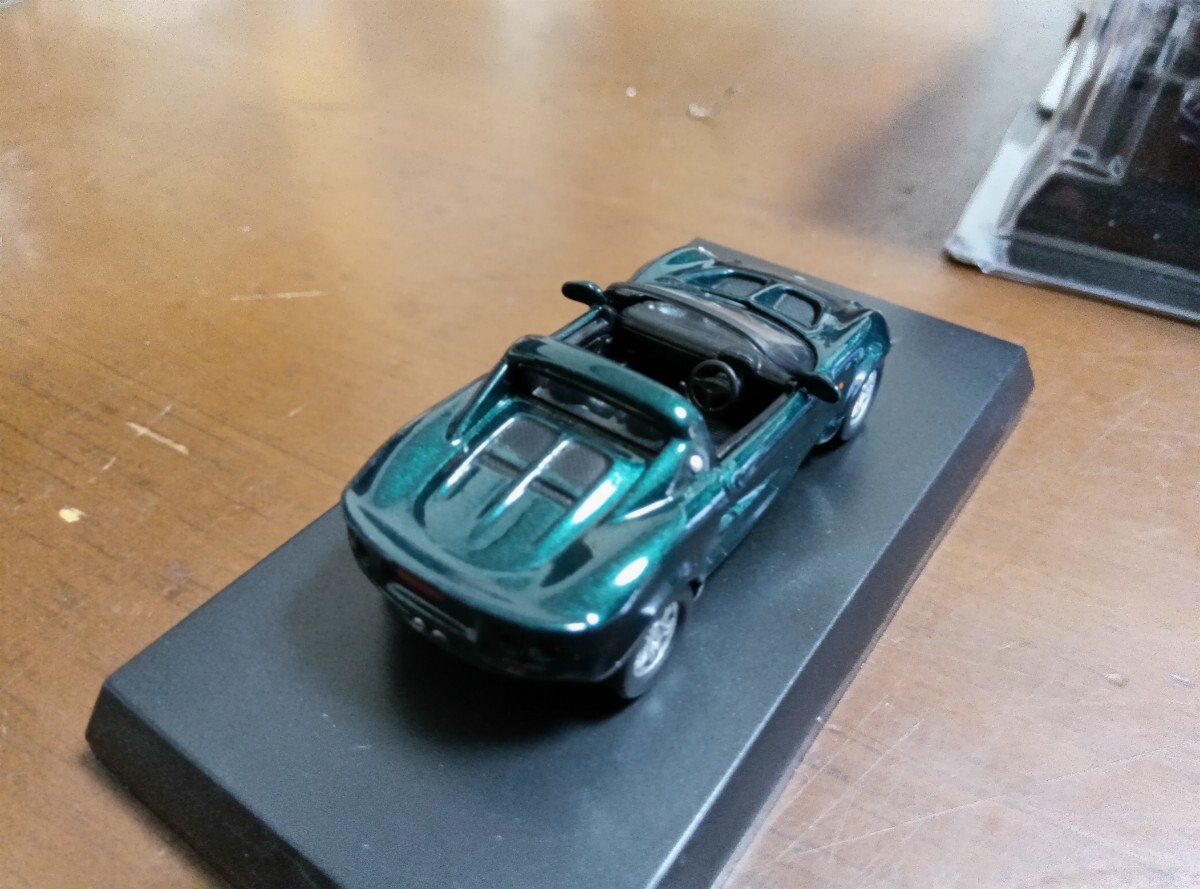 ★★1/64 京商 ロータス エリーゼ グリーン フェイズ1 サークルKサンクス KYOSHO LOTUS ELISE GREEN ファミリーマート★★_画像2