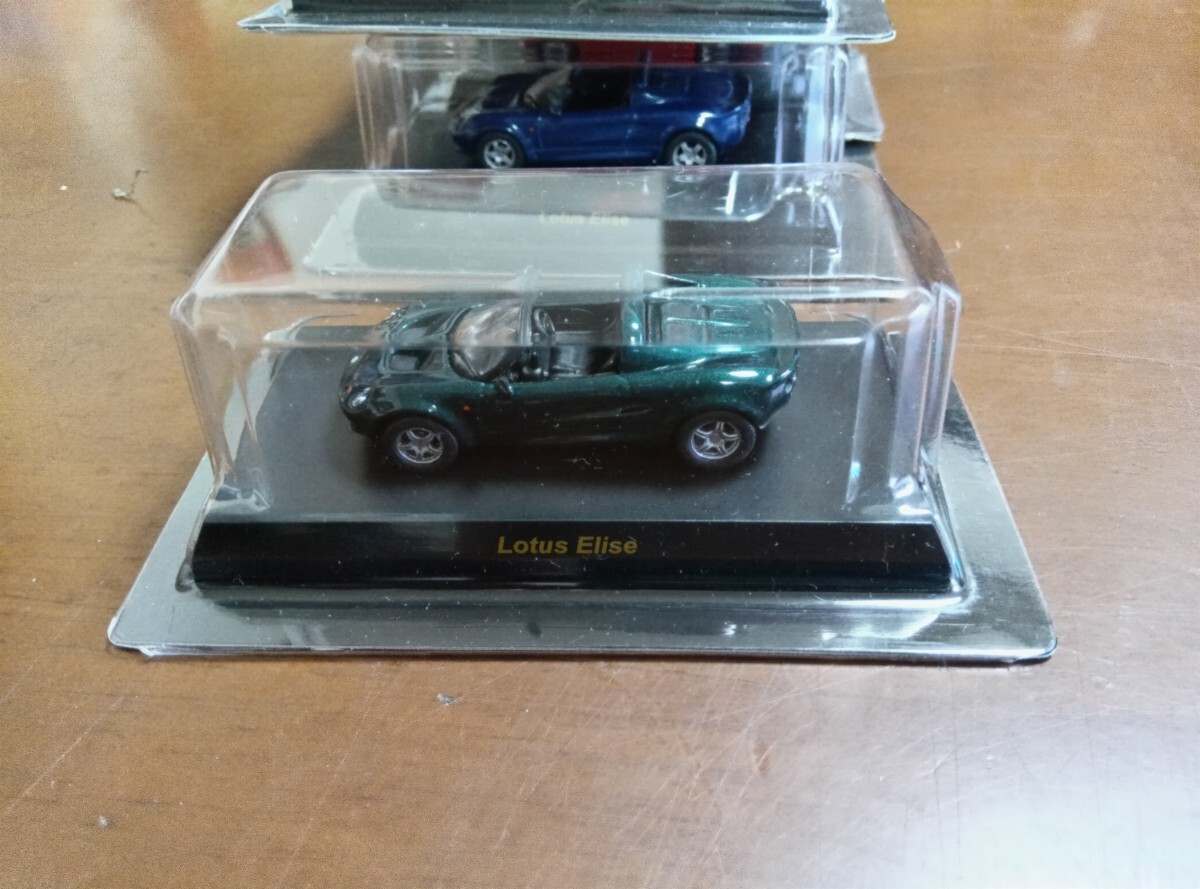 ★★1/64 京商 ロータス エリーゼ グリーン フェイズ1 サークルKサンクス KYOSHO LOTUS ELISE GREEN ファミリーマート★★_画像3