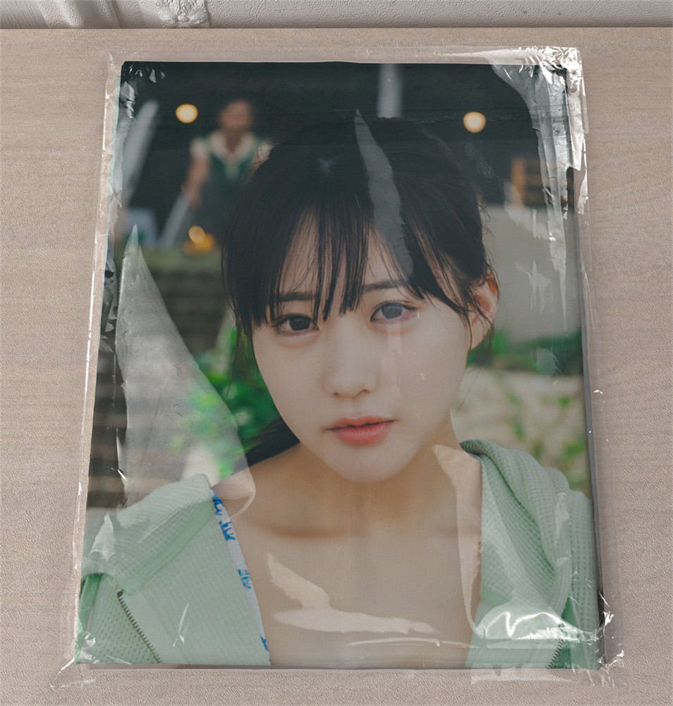 1円スタート/田中美久/160cm×50cm/2wayトリコット/抱き枕カバー_画像2