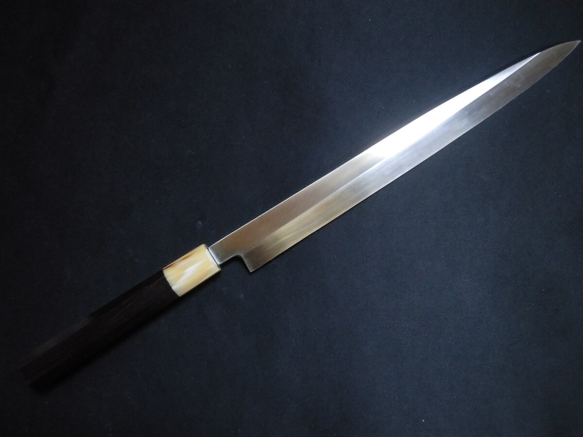  замок гора режущий инструмент завод ( Sakai для бизнеса режущий инструмент производитель прямые продажи ) сяку .., суши . супер сталь super книга@ жарение ( частично стальной )( устойчивый к коррозии ) дерево дверь отделка черное дерево анис звёздчатый вода корова рисунок 